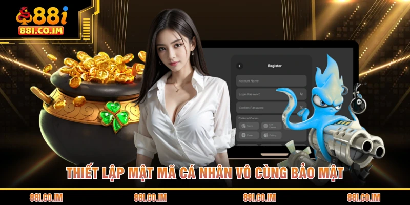 Đăng Ký 88I 2 Thiết lập mật mã cá nhân vô cùng bảo mật